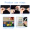 12 Pieces Water Color Brush Pen Set, Watercolor Paint Pens, Water Color Water-Base Markers, Water Soluble Colored Pencil Ideal for All Water Soluble Pigment and Watercolor Media